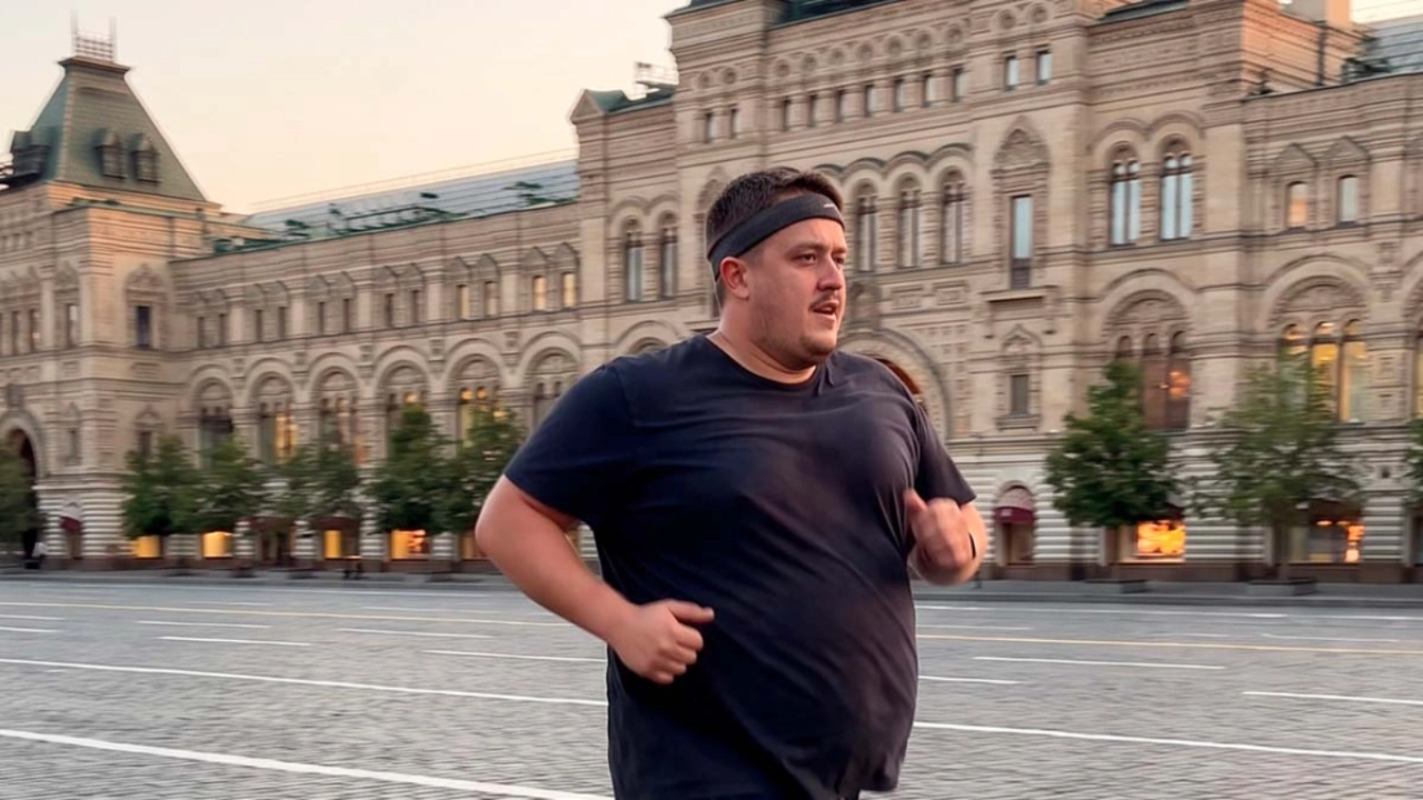 Евгений Зайферт - утренний ритуал перед пробежкой