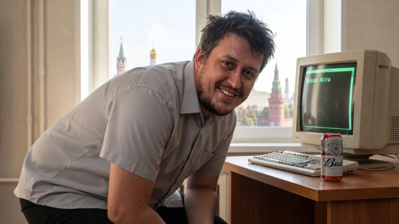 Евгений Зайферт - участник телепроекта отдыхает между дублями на съёмках